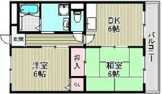 エトワールヴィル-R八尾末広町 間取り