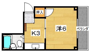 サンモリッツⅡ 間取り