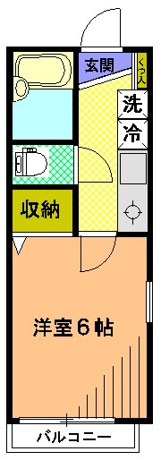ジュネス駒沢 間取り