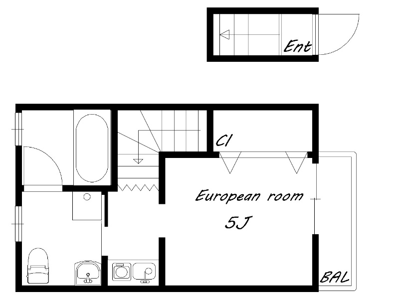ピアハイツⅡ 間取り図