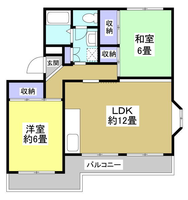 第３田畑ハイツ 間取り図