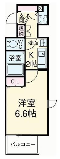 愛知県名古屋市中村区名駅南２丁目 間取り