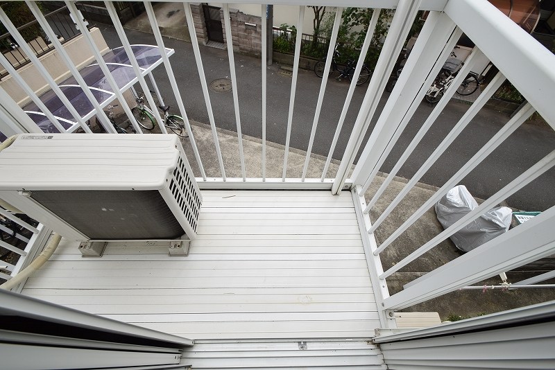 グリーンハイツB ベランダ