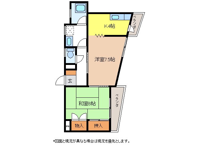 上條ビル 間取り