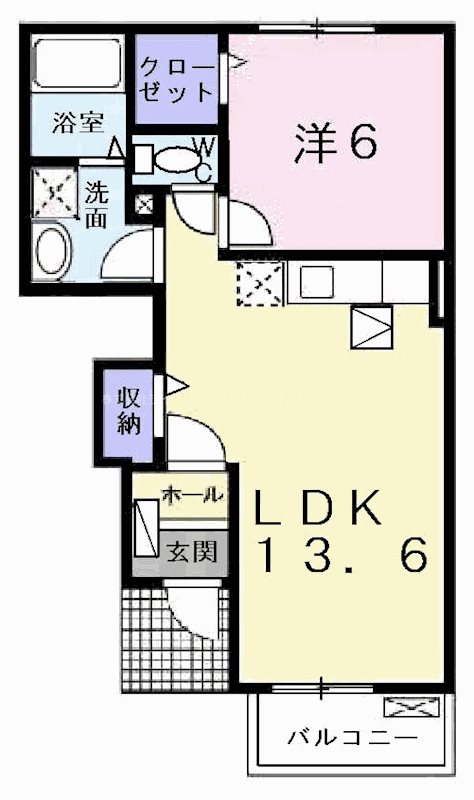 ブロード　ガーデンⅢ 間取り図