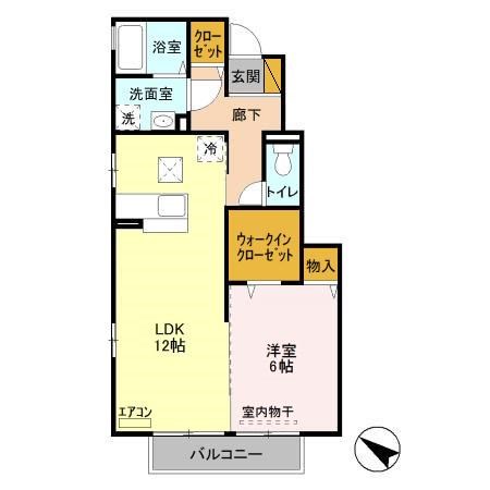 Noel  103号室 間取り