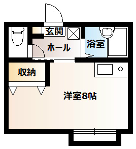 メゾン南矢名 間取り