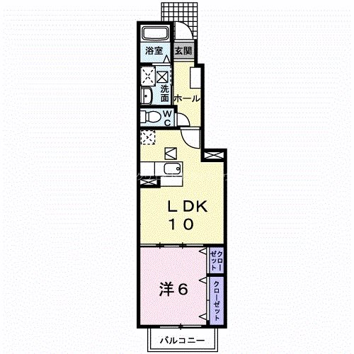 オプティミストＢ 間取り図