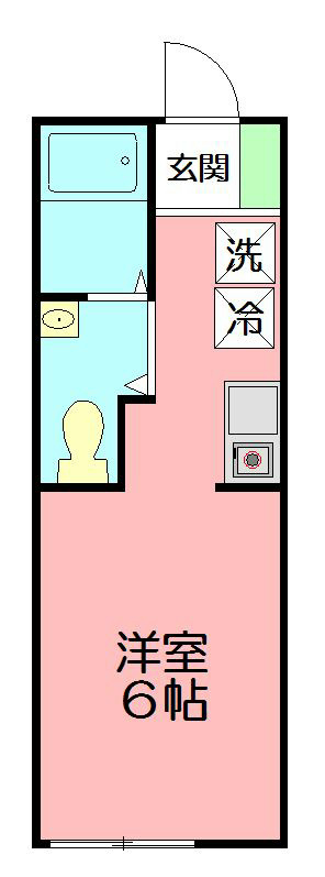 フェリーズコート戸塚 202号室 間取り