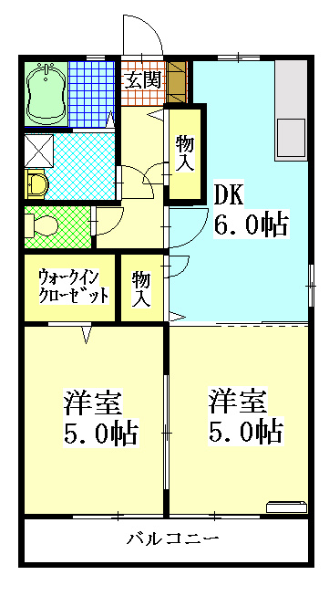 SUNRISE 間取り図