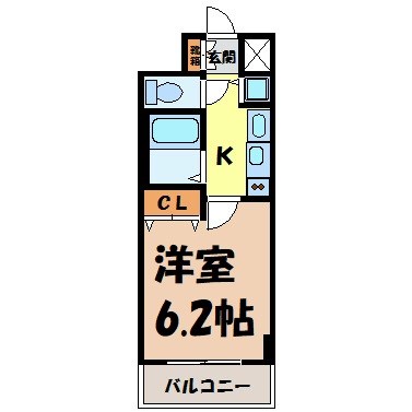 プレサンス久屋大通公園サウス 間取り