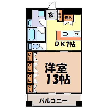 セントレイクセレブ代官町 間取り