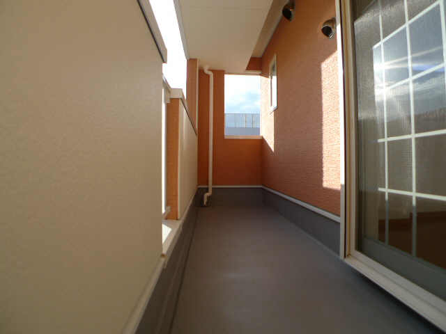 グロワールＢ ベランダ