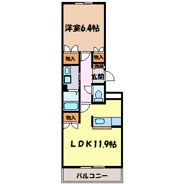 スティ・マキ 間取り図