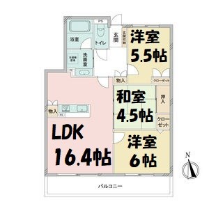 スクエア名古屋港 間取り