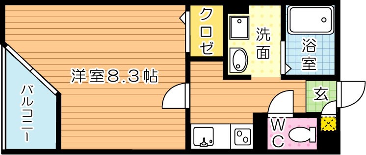 ロイヤルコートM 間取り図