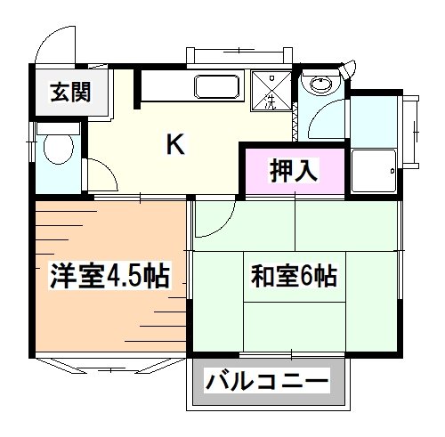 シェリーM 間取り図