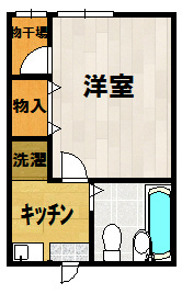 ハイツ藤原 間取り