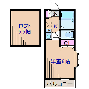 ジョイフルオークラNo.38 間取り