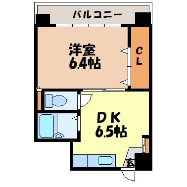 K's平野町 間取り