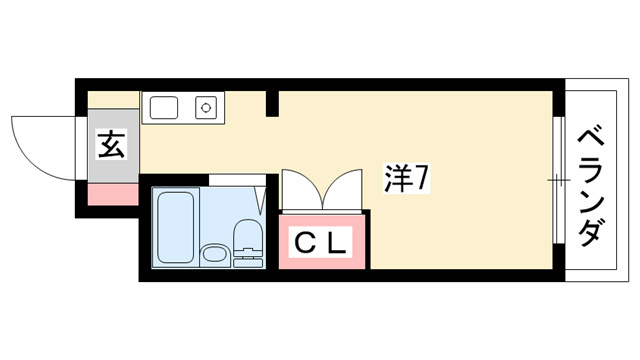 愛知県名古屋市西区牛島町 間取り