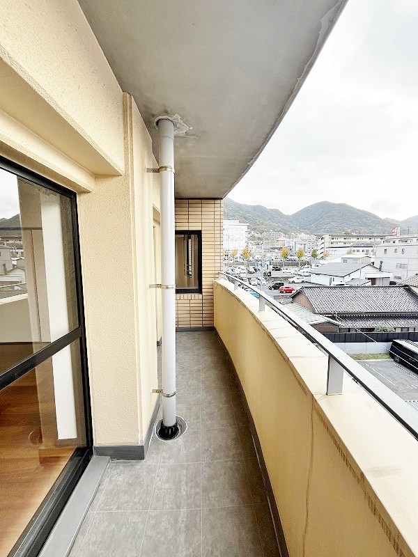 高田ツイン ベランダ