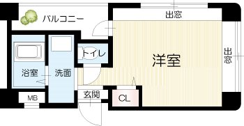 加古川尾上ヤングパレス 間取り図