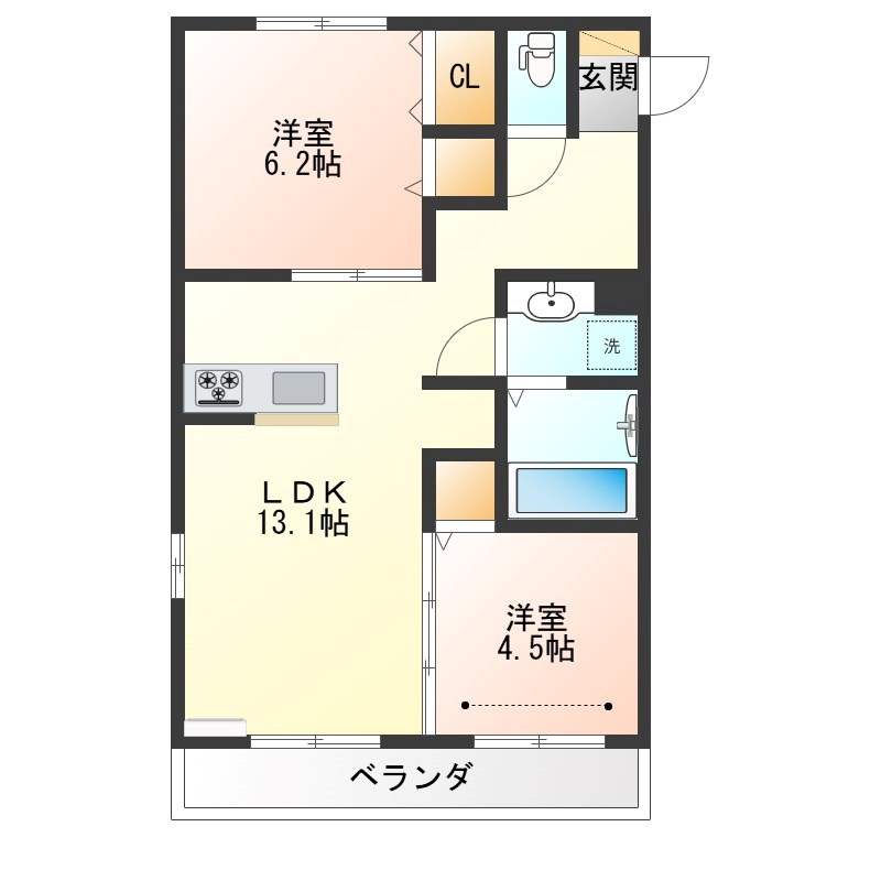 グランドールAbe 間取り