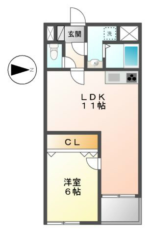愛知県名古屋市中区上前津２丁目 間取り