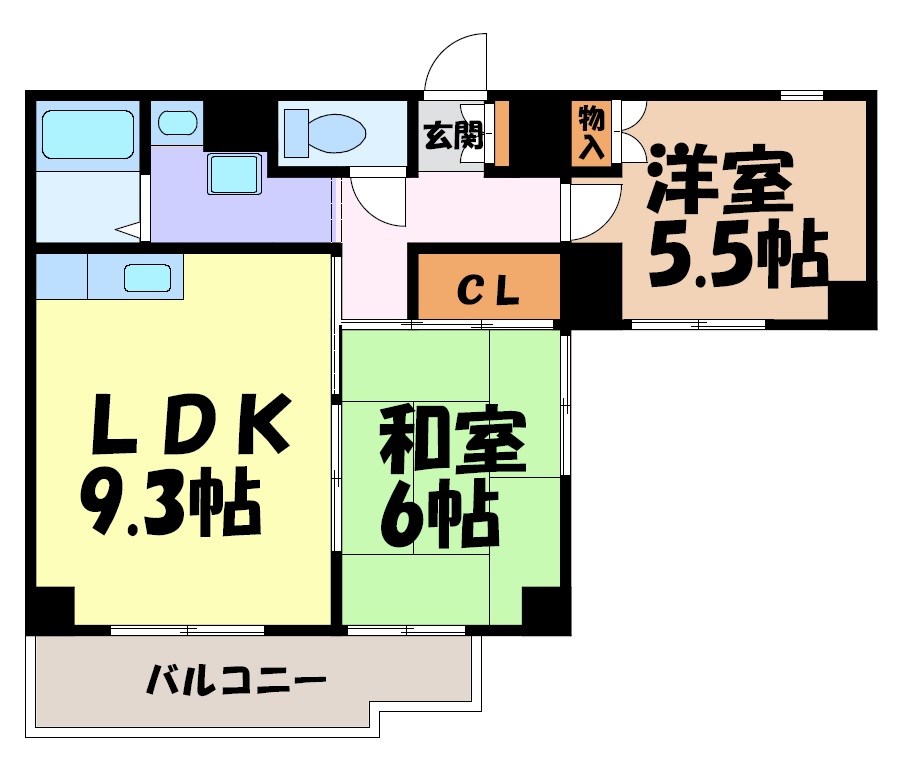 Ｋコート観月 間取り