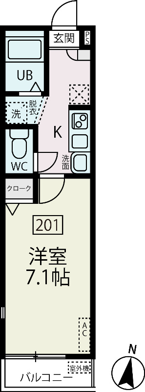 サザンコート　ウエスト 間取り