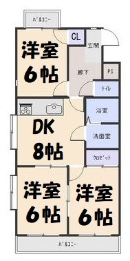 グランドメゾン新池 間取り図