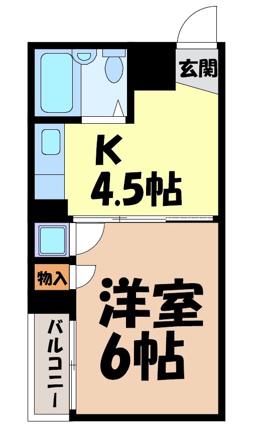 明治第１ビル 間取り図