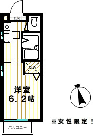 ヴィラビアンカⅢ 間取り