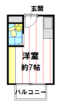 グリーンハイツ高野 間取り