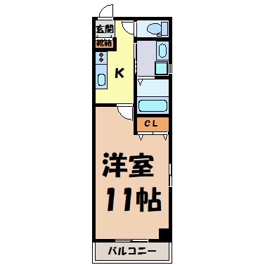 第１５フクマルビル 間取り図