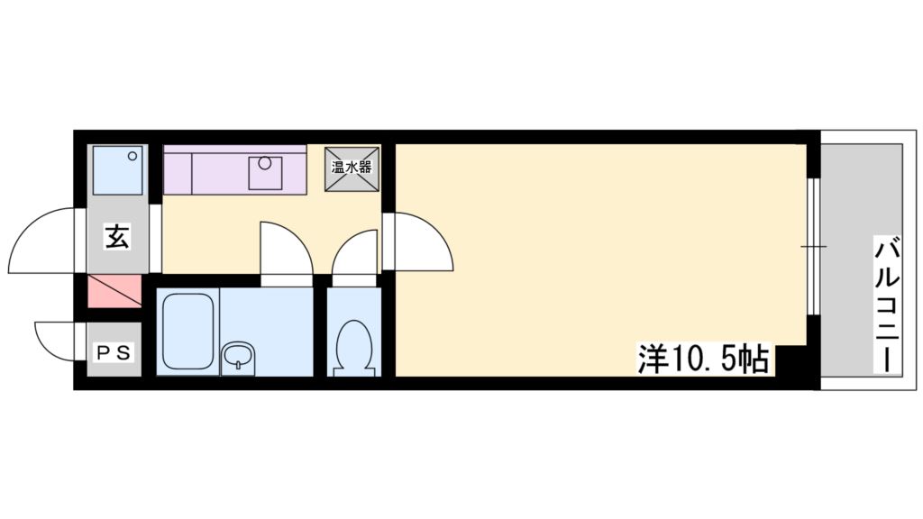 第二ライフマンション 間取り図