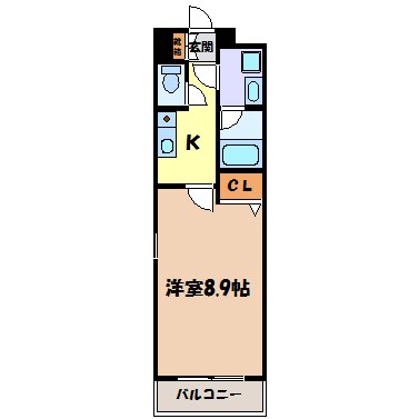 カーサ千種A 間取り図