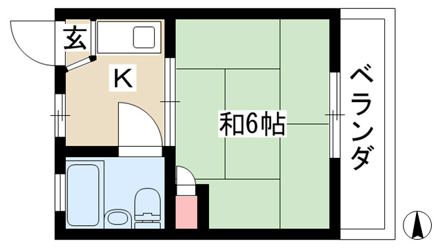 愛知県名古屋市千種区池下１丁目 間取り