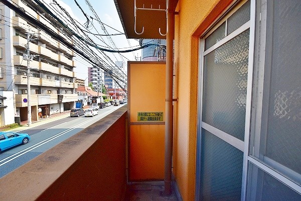 片野三番館 ベランダ