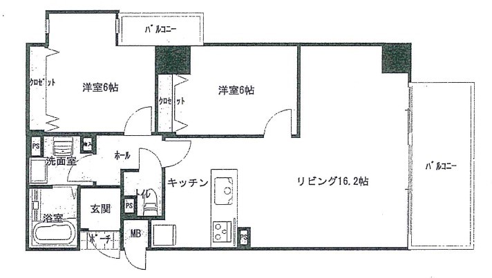 イースタンビル 間取り