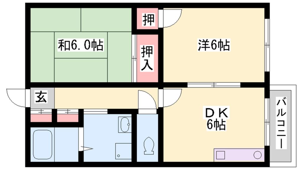 アゼリアⅠ 間取り図