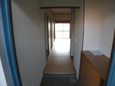 白銀マンション 玄関