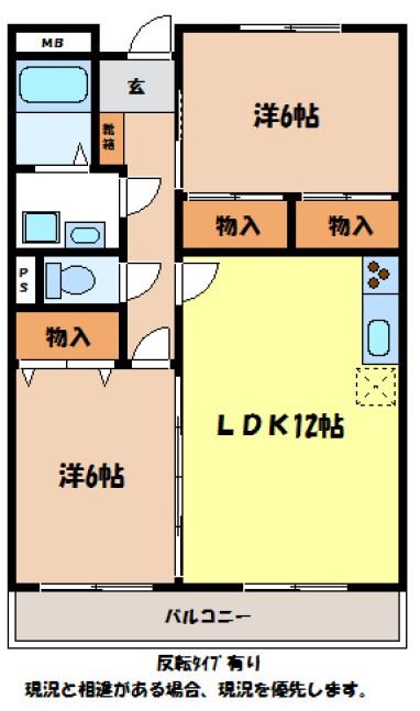 セントラルコート 間取り