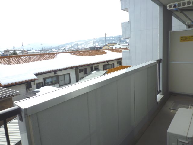 コーポひまわり ベランダ