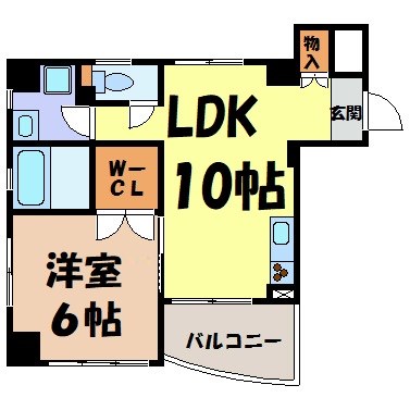 メゾン・ヴェルメイユ２ 間取り図