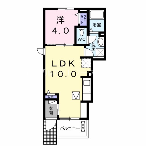 ジェルメⅠ 間取り