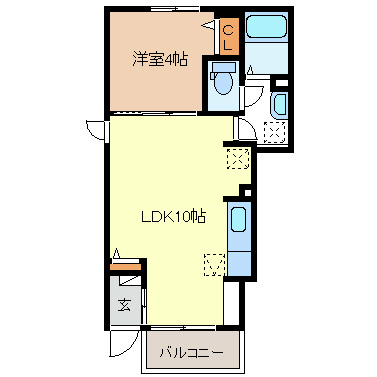 ジェルメⅠ 間取り