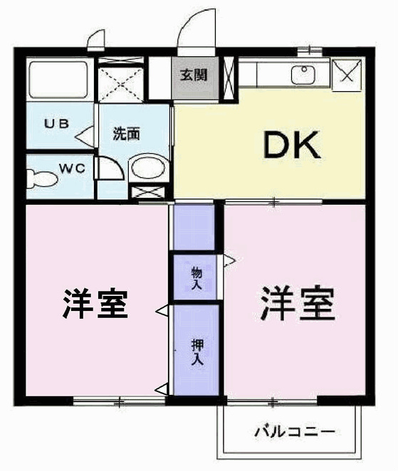 クリサンテピーヌスＡ 間取り図