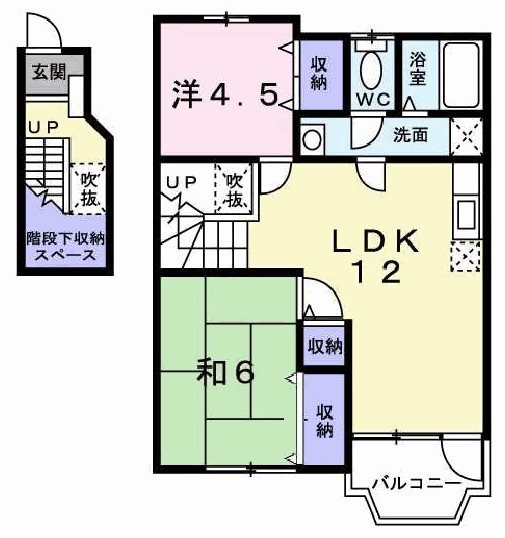 グレイスレジデンス曽根 間取り図
